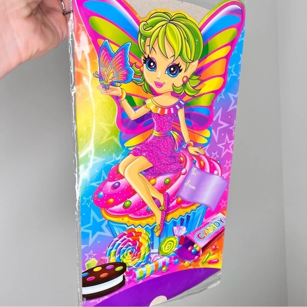 Vintage 90s Lisa Frank Layla Fairy Gift Box 12.5 x 8”